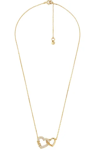 Michael Kors Colier delicat placat cu aur cu zirconi MKC1641AN710