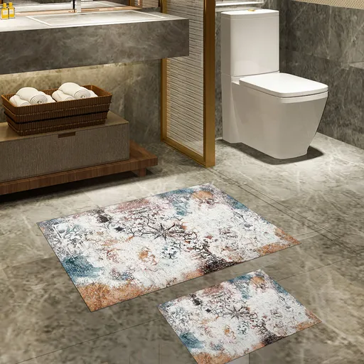 Set covorase de baie, L'essentiel Maison, 510609, Multicolor