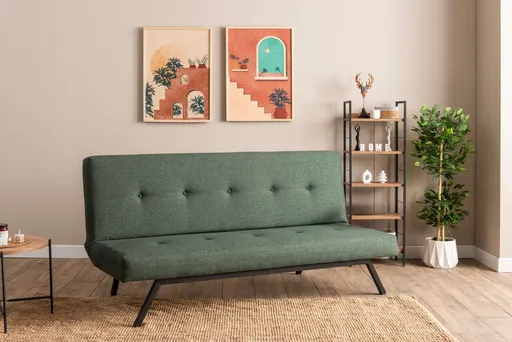 Canapea extensibila 3 locuri, Atelier del Sofa, 859FTN2902, Verde