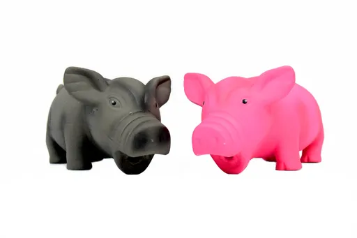 Jucărie pentru câini Pig acasă fluierând