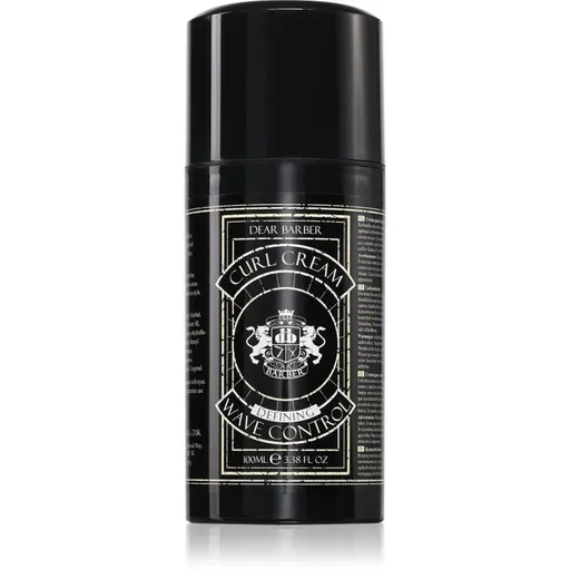Dear Barber Wave Control crema styling pentru păr creț 100 ml