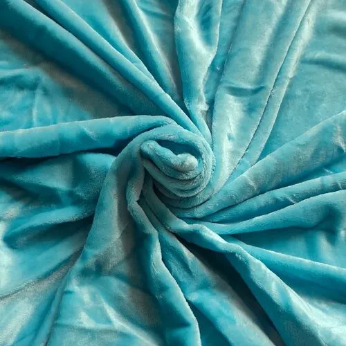 Cearșaf de pat micropluș petrol, 180 x 200 cm, petrol, 180 x 200 cm