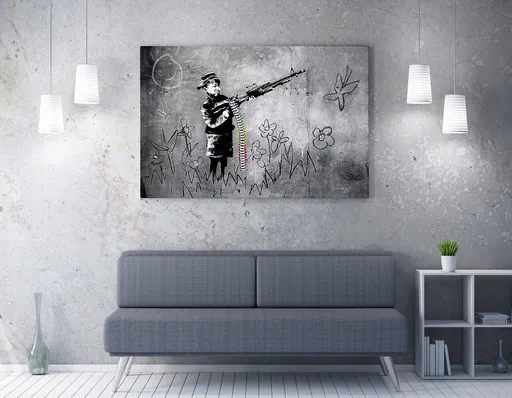 Tablou decorativ, WY133 (70 x 100), Canvas imprimat, Multicolor