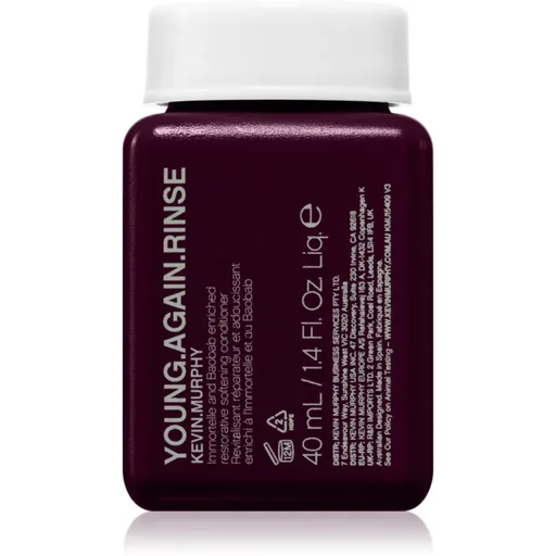 Kevin Murphy Young Again Rinse balsam regenerator pentru stralucire 40 ml
