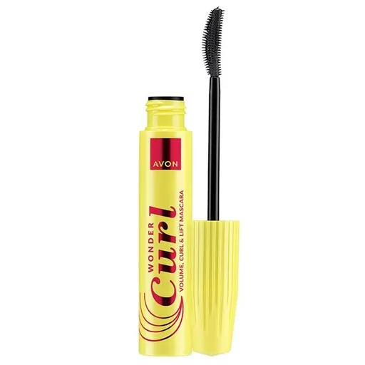 Avon Rimel pentru volum Wonder Curl (Volume, Curl & Lift Mascara) 10 ml Blackest Black