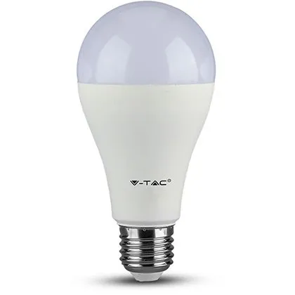 Set 3 becuri 8.5W A60 E27 4000K V-TAC SKU-217241