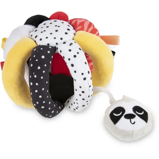 Canpol babies BabiesBoo Sensory Ball jucărie fluierătoare contrastantă cu zornăitoare 1 buc