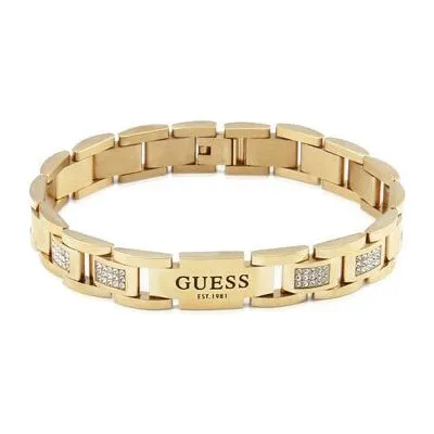Guess Brățară la modă placată cu aur Frontiers JUMB01341JWYGT