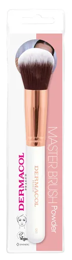 Dermacol Pensulă cosmetică pentru pudră Rose Gold D55
