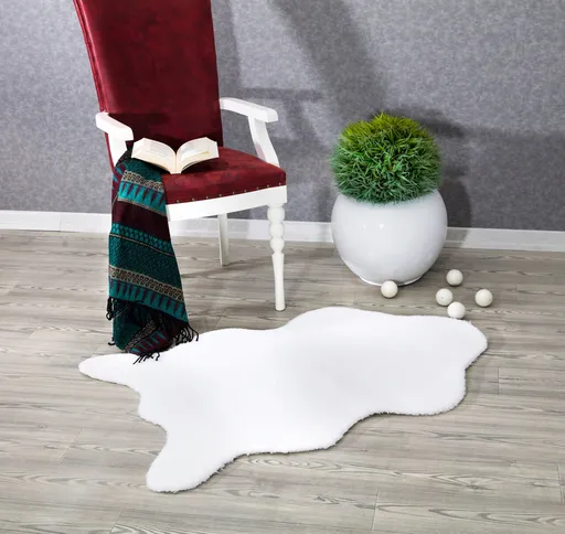 Covor, Post Plush, 120x170 cm, Alb