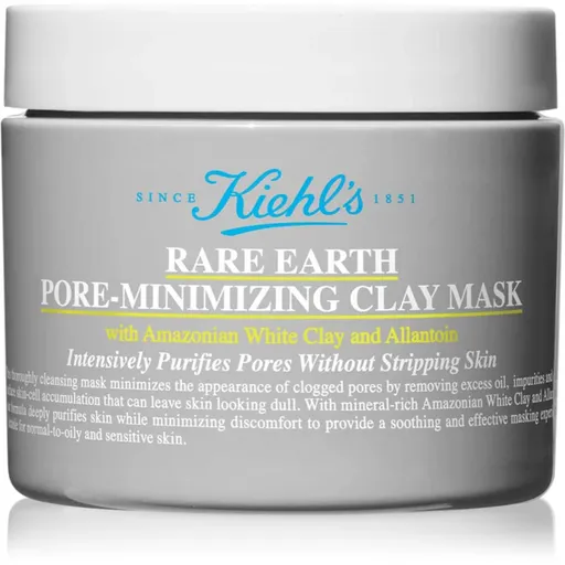 Kiehl's Rare Earth Deep Pore Cleansing Mask masca pentru curatare profunda cu argila 125 ml
