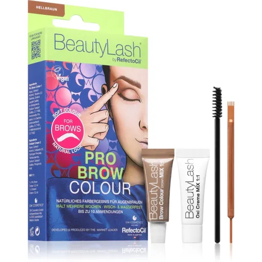 RefectoCil Pro Brow Colour culoare pentru sprancene culoare Light Brown 1 buc