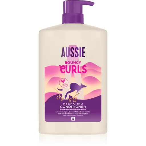 Aussie Bouncy Curls balsam hidratant pentru păr creț 1000 ml