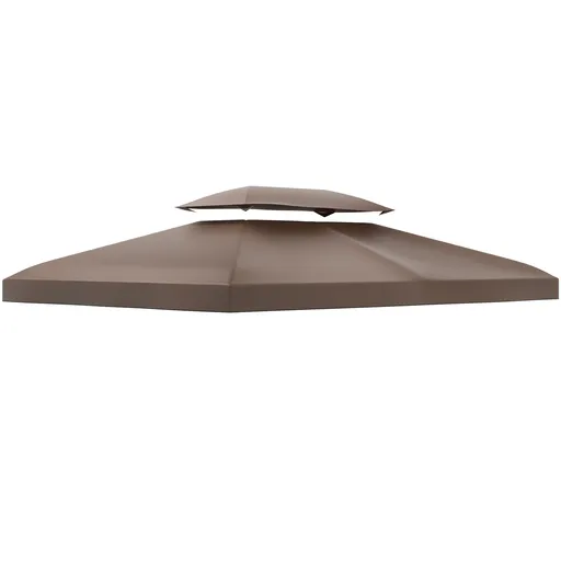 Acoperiș de Schimb Outsunny pentru Foisor, Impermeabil Dublu strat 3x4m | Aosom Romania