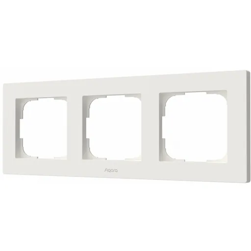 Rama tripla Aqara pentru intrerupatoare H2 (pentru comutator de perete) Alb 6975833357666