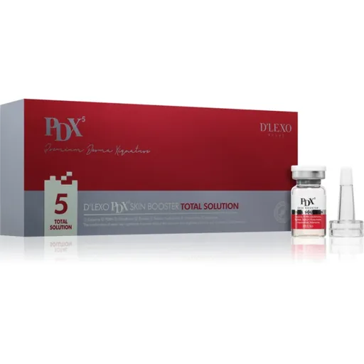 Dermaline D'LEXO PDX5 Skin Booster Total Solution tratament intens de intinerire 5x5 ml