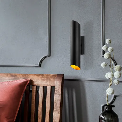 Aplica de perete, Opviq, 942FLG1276, Negru