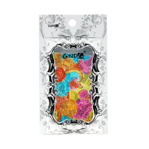 Abtibild decor pentru unghii GND 131, model sticla sparta