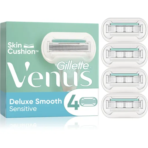 Gillette Venus Deluxe Smooth Sensitive rezerva Lama 4 buc