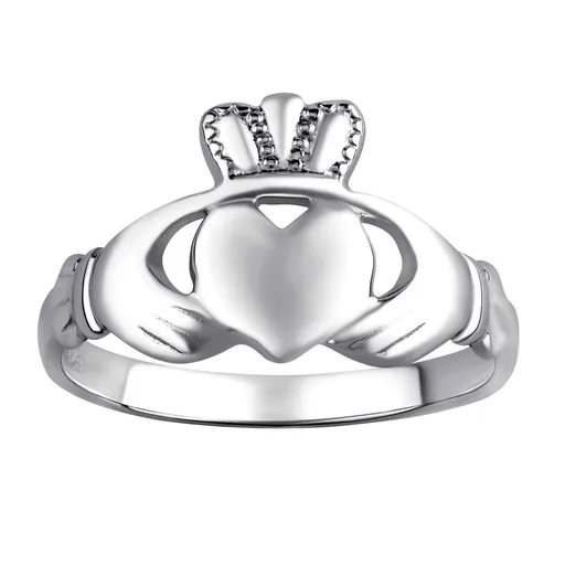 Silvego Inel de damă din argint sterling Claddagh ZTR96391 57 mm