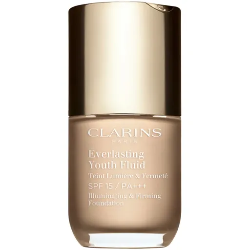 Clarins Everlasting Youth Fluid Foundation make-up pentru luminozitate SPF 15 culoare 103 Ivory 30 ml