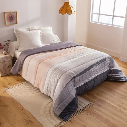 Pătură din microfibră cu imprimeu pastel 400g/m2