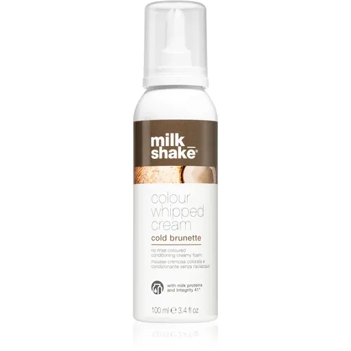 milk_shake® Colour Whipped Cream spuma tonica pentru toate tipurile de păr Cold Brunette 100 ml