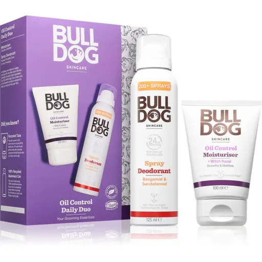 Bulldog Oil Control Daily Duo set cadou pentru barbati