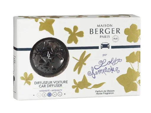 Maison Berger Paris Set cadou difuzor auto Gun metal + reumplere Lolita Lempicka