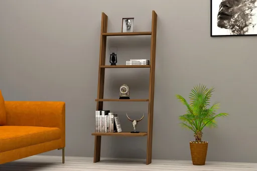 Corp biblioteca, Hanah Home, Solid, 56x150x30 cm, Maro