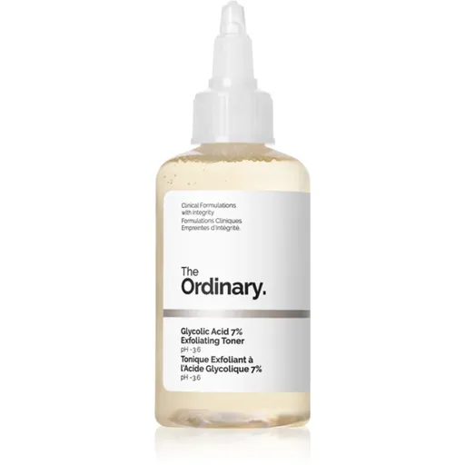 The Ordinary Glycolic Acid 7% Exfoliating Toner loțiune tonică exfoliantă 100 ml