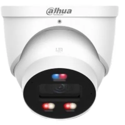 Camera IP Dahua IPC-HDW3449H-AS-PV-0280B-PRO, 4MP, 2.8mm, Smart Dual Light (IR/WL30m), TiOC PRO Active Deterrence, WizSense, microfon, slot card, PoE