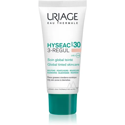 Uriage Hyseac 3-Regul tratament nuanțator complex, contra imperfecțiunilor pielii SPF 30 40 ml