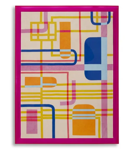 Mauro Ferretti Pictura Pe Panza Lacuită Cu Lac Acrilic Și Ramă  -A- Cm 60X3,3X78 | Aosom Romania