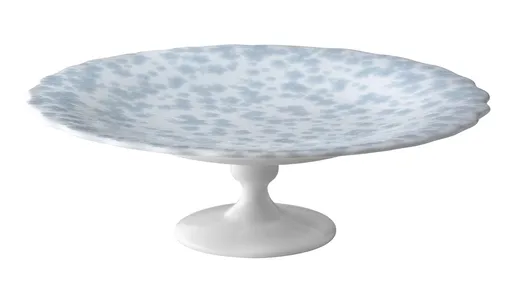 Suport pentru tort albastru 21 cm colecția Slåpeblom - Wik & Walsøe
