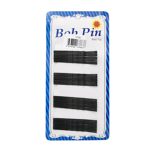 Agrafe Par Bob Pin Negre Ondulate 36 buc