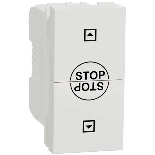 Intrerupator jaluzele 10A 1 modul Schneider Noua Unica NU310818SC, alb