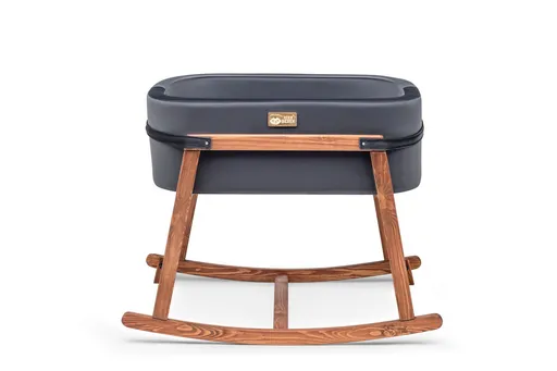 Balansoar bebelusi, Hanah Home, Hier, Negru / Stejar