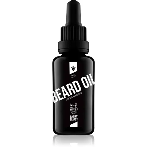Angry Beards Jack Saloon Beard Oil ulei pentru barba 30 ml