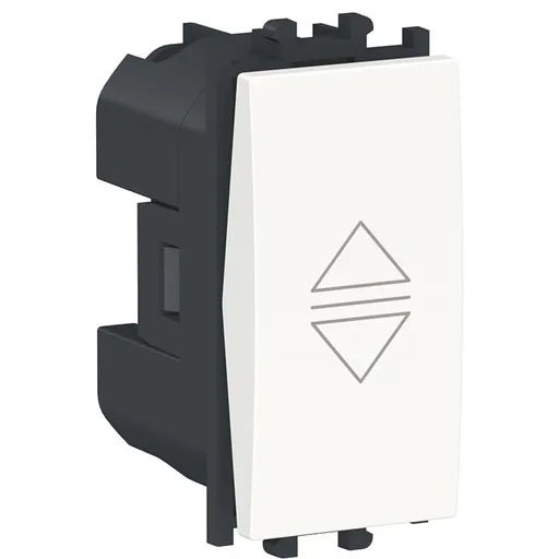 Intrerupator jaluzele 1 modul Schneider Easy Styl LMR0711001, alb