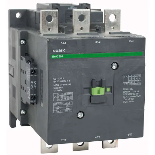 Contactor Noark, 230VAC/DC, 500A, 2ND+2NI 106303