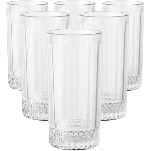 Altom Set pahare înalte Luca 360 ml, 6 bucăți, L