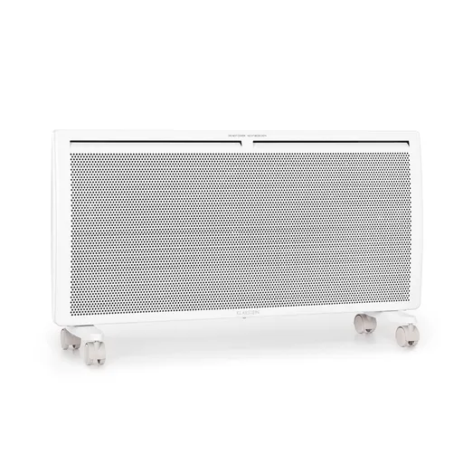 Klarstein Hot Spot Slimcurve Double Wave, încălzitor 2 în 1, 2000W, cronometru săptămânal, alb