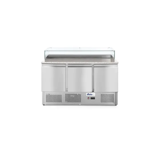 Masa pizza profesionala, cu 3 usi 380 L inox, ARKTIC by Hendi