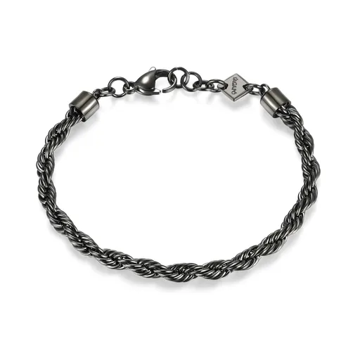 S'Agapõ Brățară împletită din oțel Valis Amistad SAS12