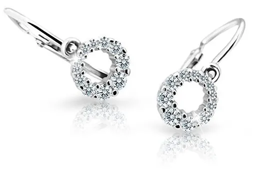 Cutie Jewellery Cercei pentru copii C2154-10-X-2 alb