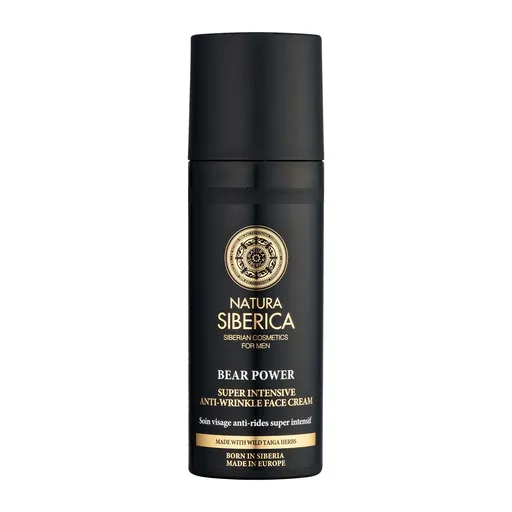 Natura Siberica Cremă antirid pentru bărbați Bear Power (Super Intensive Anti-Wrinkle Face Cream) 50 ml