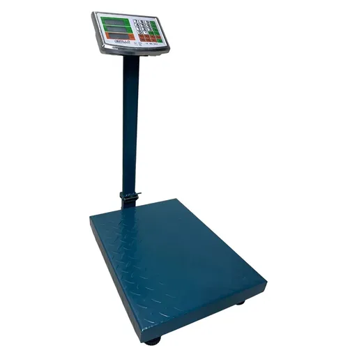 Cantar cu brat rabatabil, afisaj LED dublu, 500kg, Brillo