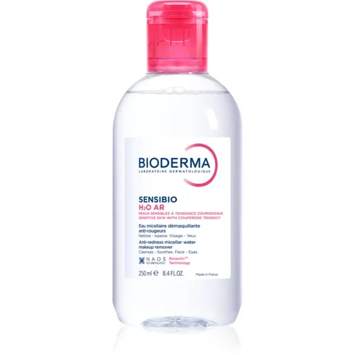 Bioderma Sensibio H2O AR apa cu particule micele pentru piele sensibila cu tendinte de inrosire 250 ml