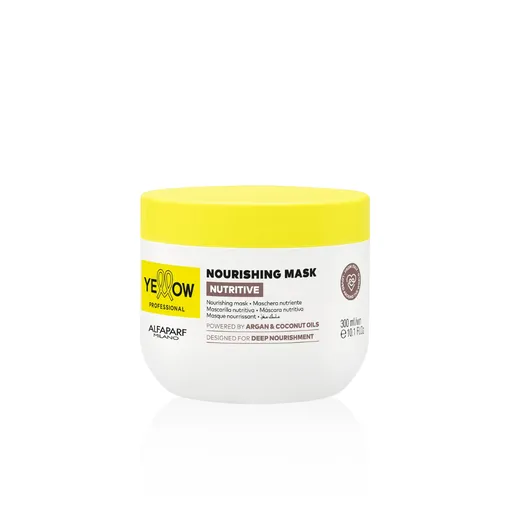 Masca Hranitoare pentru Par Uscat, Yellow Nourishing Mask, cu Textura Bogata si Rezultat Stralucitor, Gramaj: 300ml